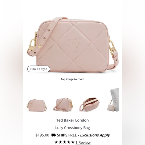 Ted Baker 🎀 Lucy Crossbody bag 🎀 NWT - Picture 6 of 10